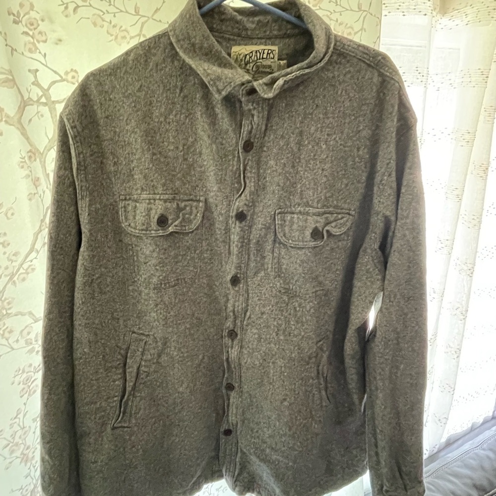 Men's Gray Woolrich Jacket